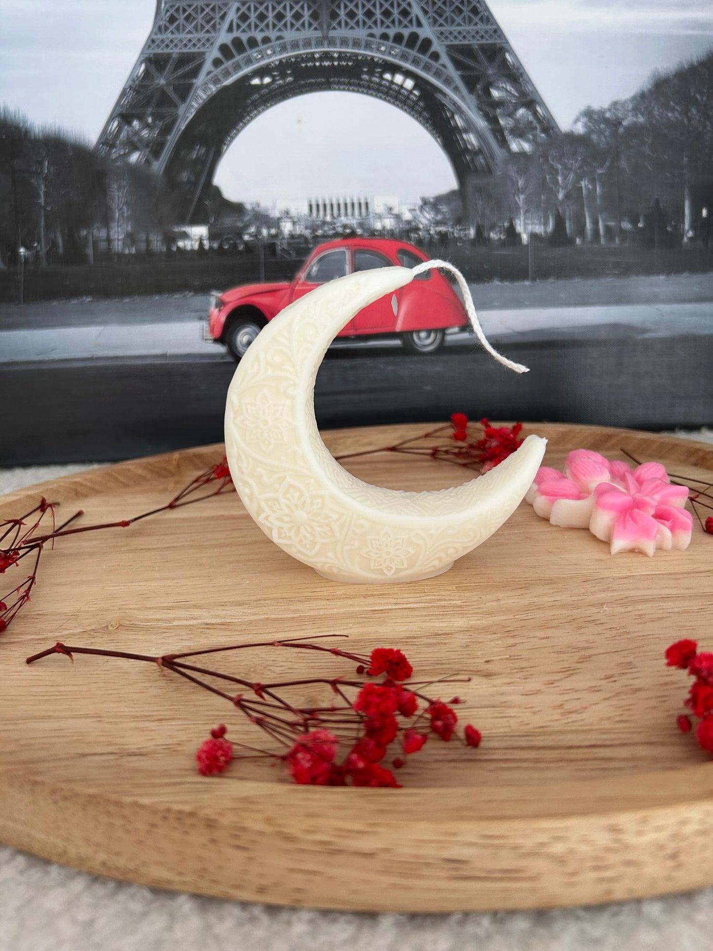 Mond Kerze I Ramadan Kerze I Islamic Candle I Moon Candle I Bayram I Eid I Deko I Geschenk I Ramadan Deko I Halbmond I