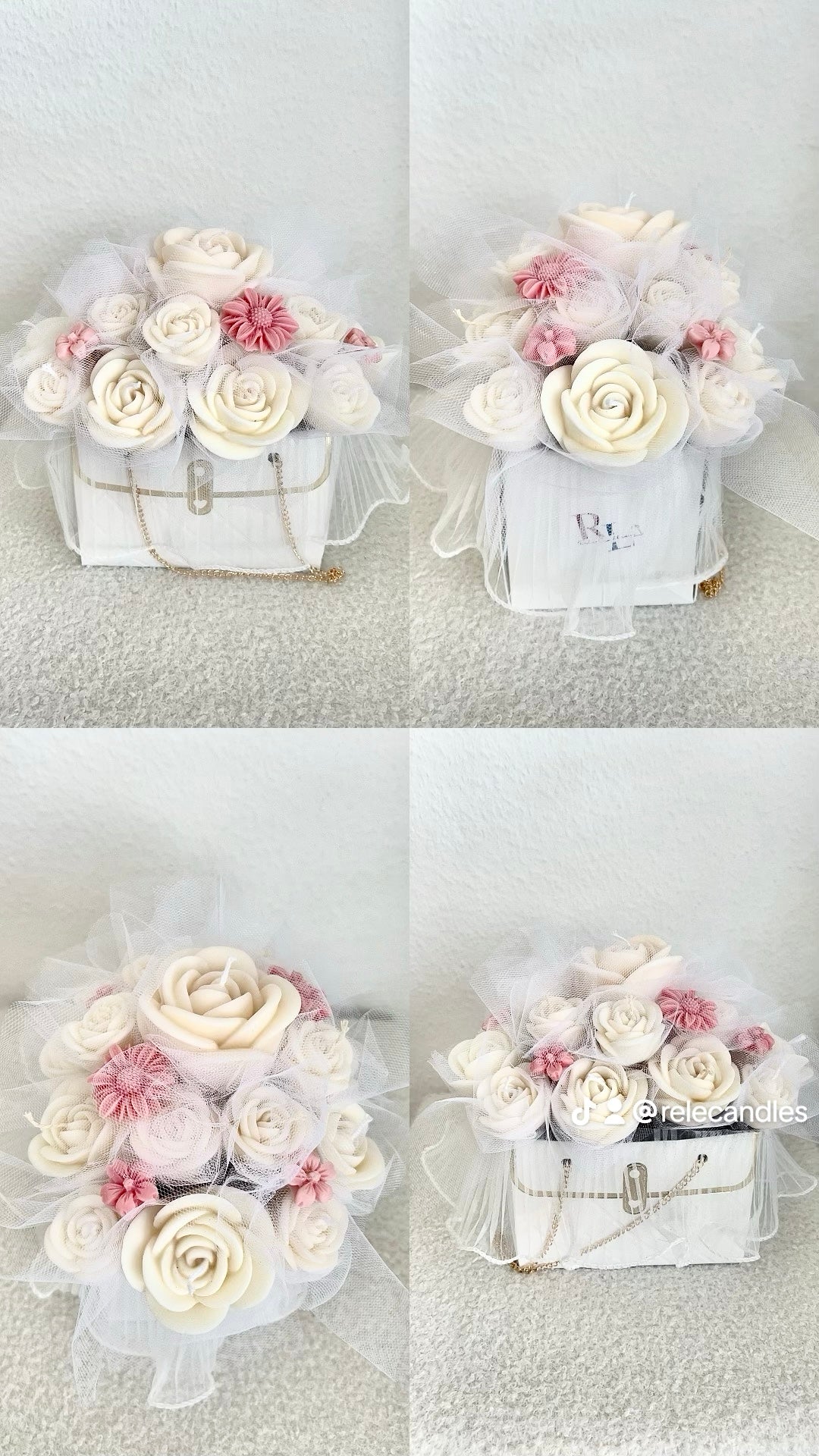 Hochzeit Kerzenstrauß