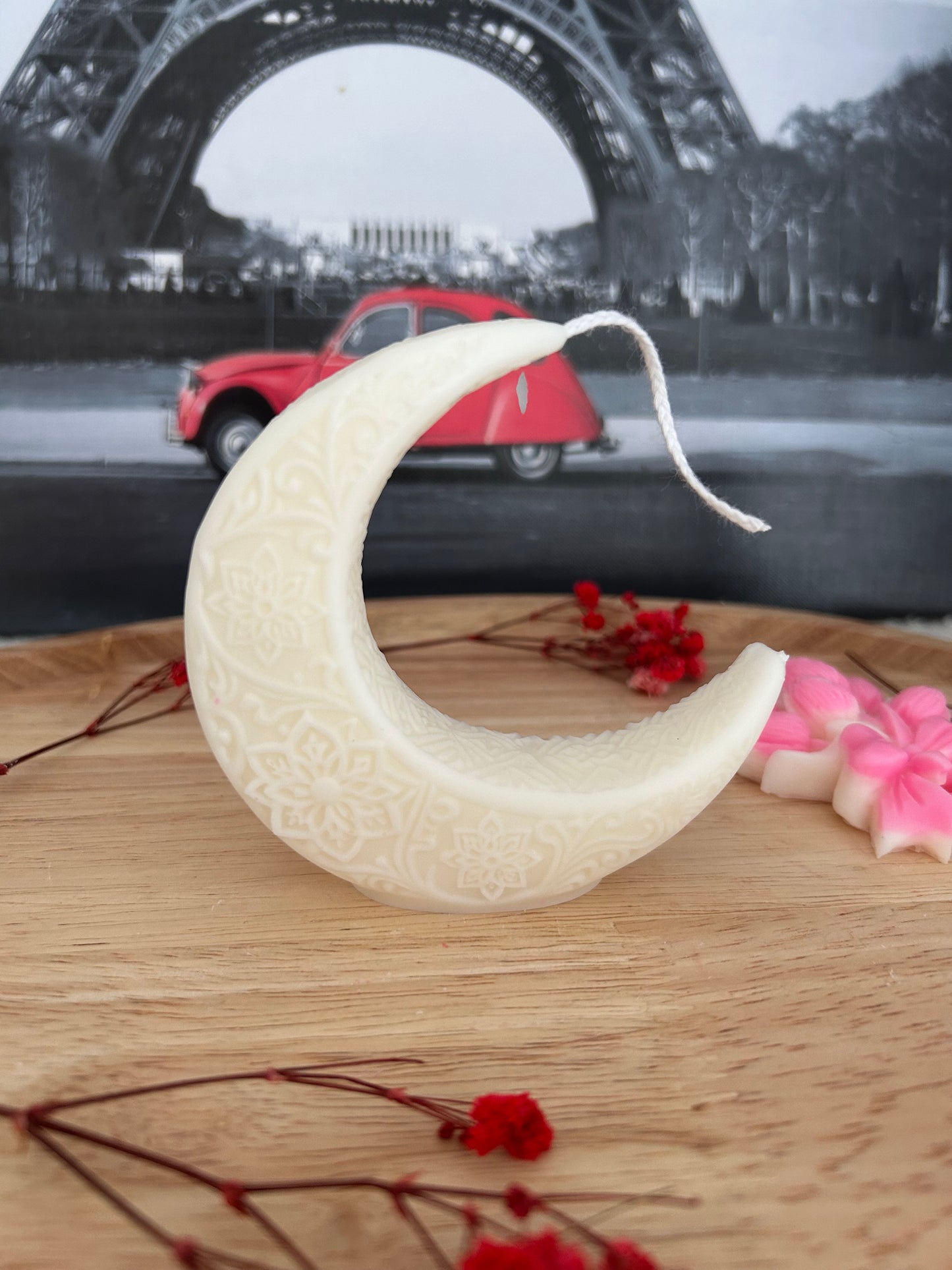 Mond Kerze I Ramadan Kerze I Islamic Candle I Moon Candle I Bayram I Eid I Deko I Geschenk I Ramadan Deko I Halbmond I