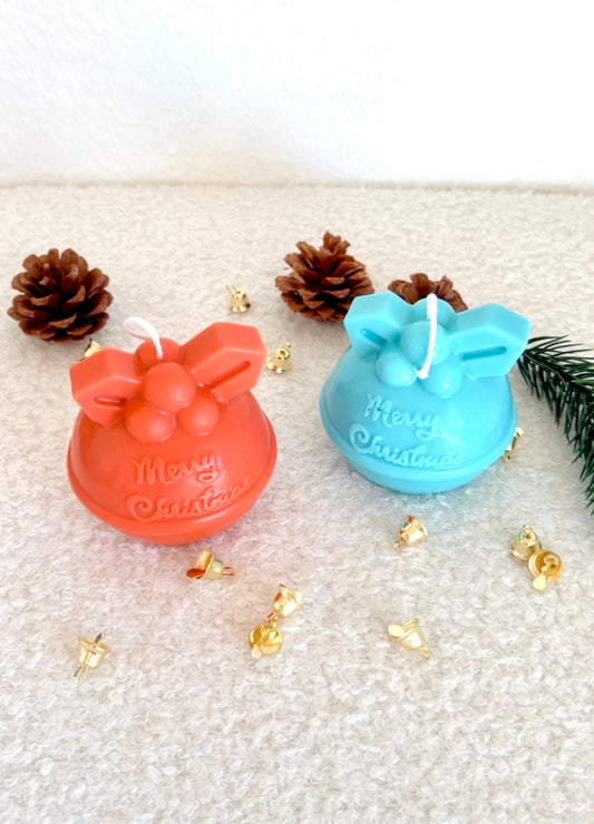 Runde Glocken-Weihnachtskerze - festliche Weihnachtsdekoration für Ihr Zuhause