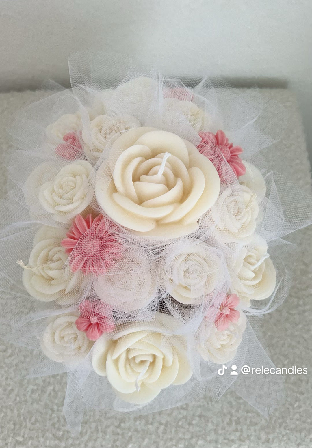 Hochzeit Kerzenstrauß