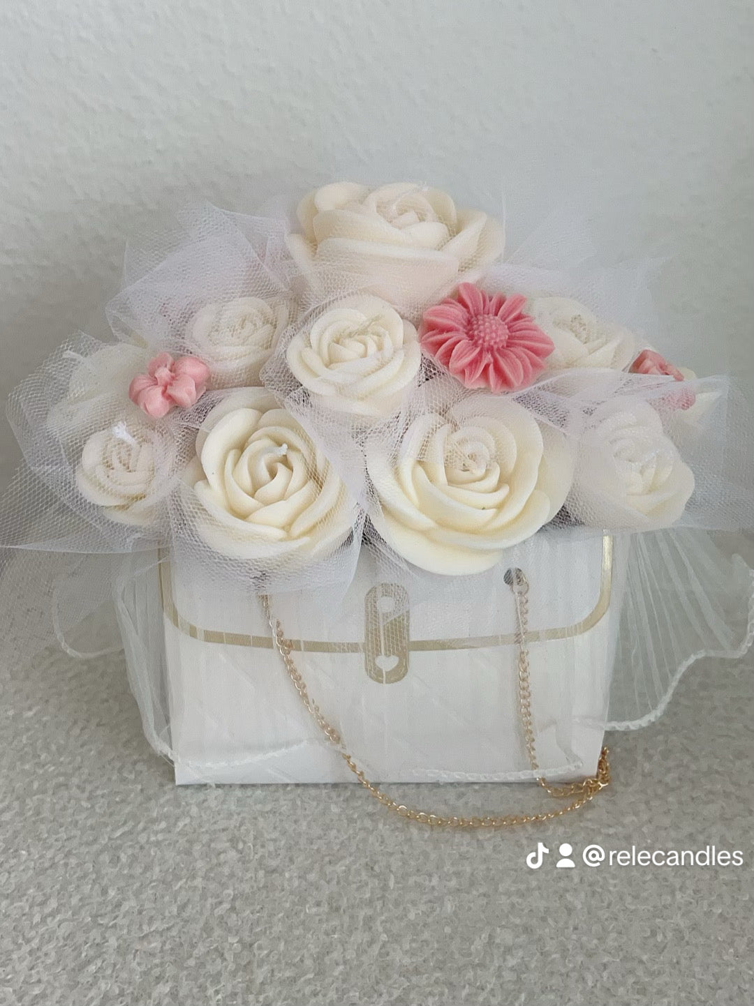 Hochzeit Kerzenstrauß