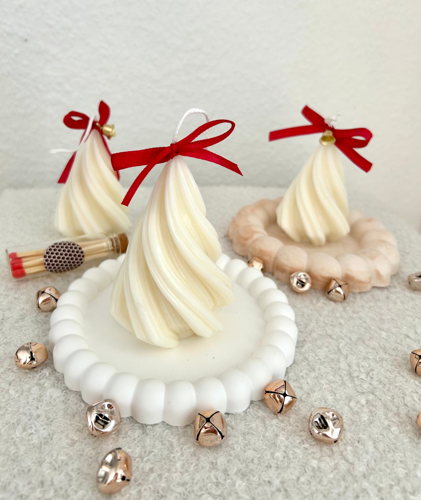 TANNENBAUM Kerze | Weihnachtsdeko | Weihnachtsbaum Kerze | Wellen Kerze | Geschenkidee Weihnachten