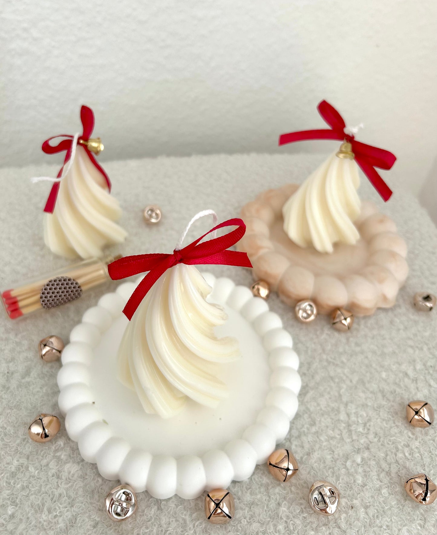TANNENBAUM Kerze | Weihnachtsdeko | Weihnachtsbaum Kerze | Wellen Kerze | Geschenkidee Weihnachten