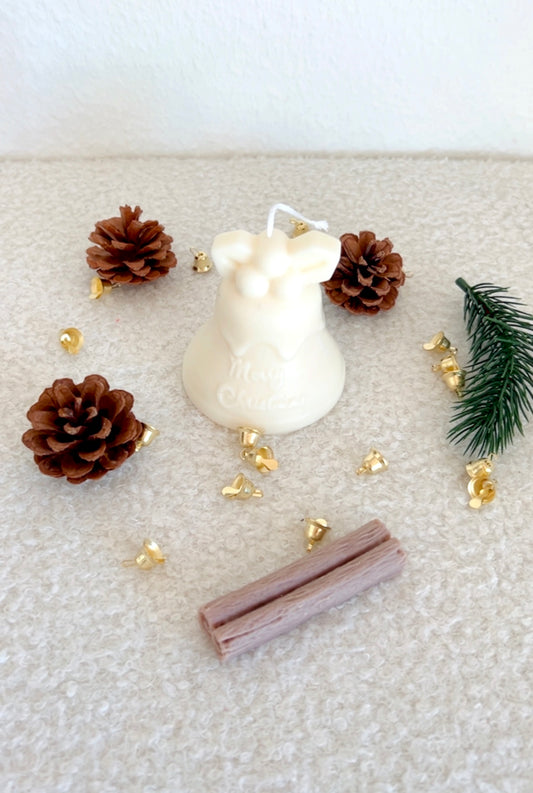 Weihnachtsglockenkerze