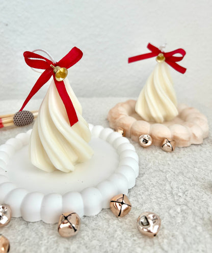 TANNENBAUM Kerze | Weihnachtsdeko | Weihnachtsbaum Kerze | Wellen Kerze | Geschenkidee Weihnachten