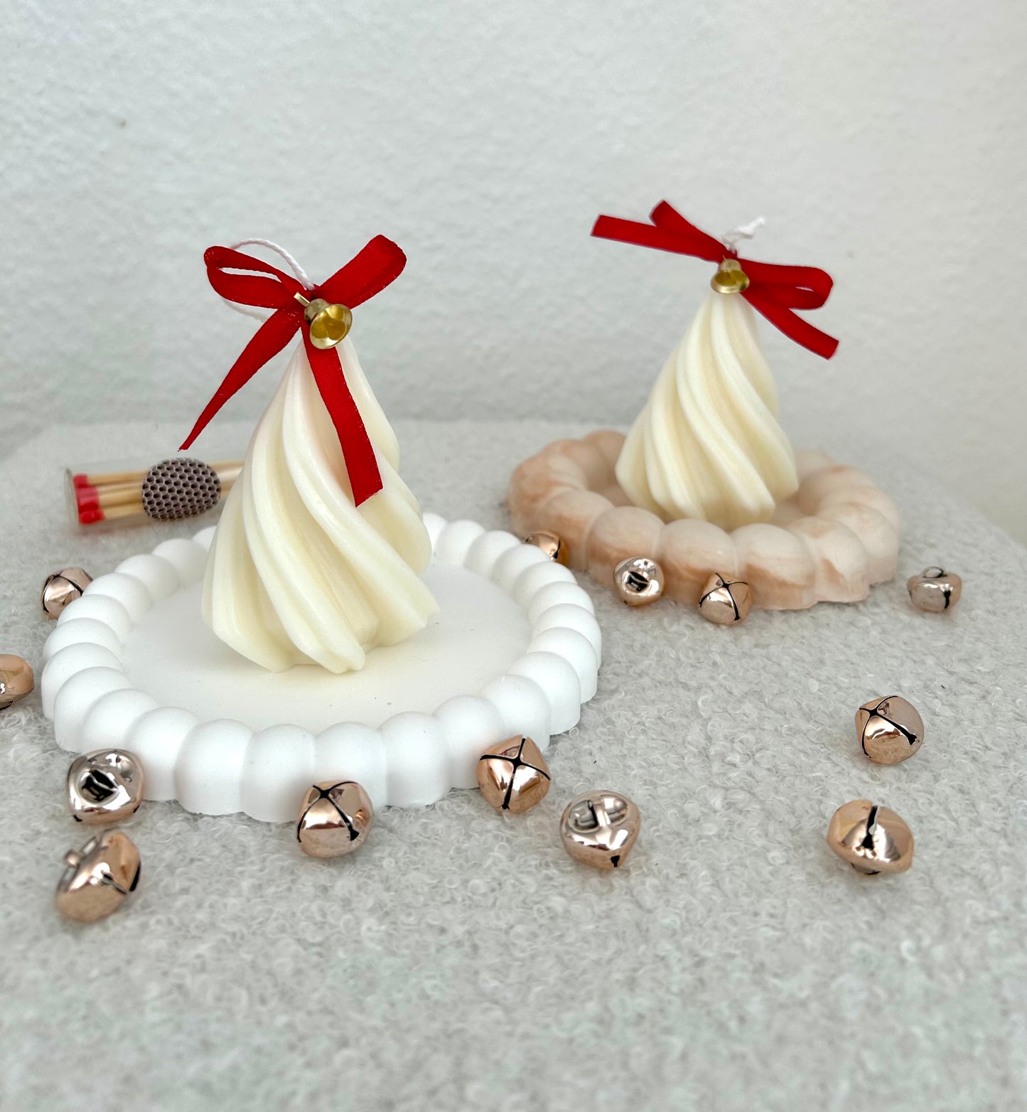 TANNENBAUM Kerze | Weihnachtsdeko | Weihnachtsbaum Kerze | Wellen Kerze | Geschenkidee Weihnachten