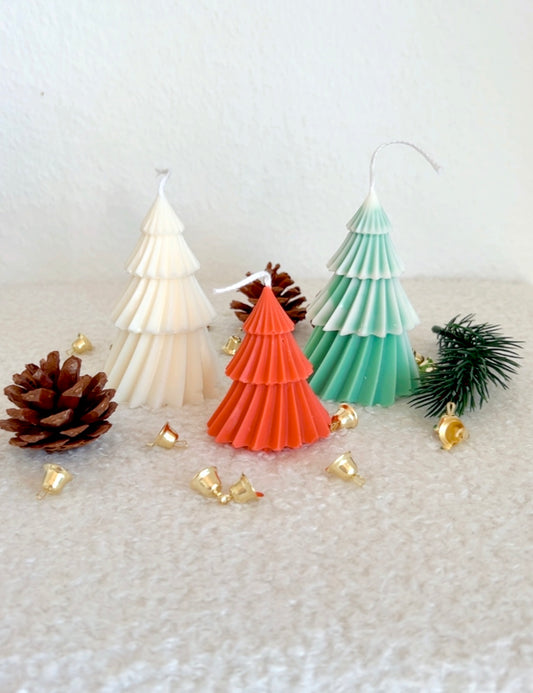 Weihnachtsbaum Kerzen - Traditionelle Baumkerzen aus Naturwachs