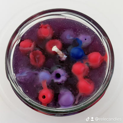 Waldbeeren Marmelade Kerze