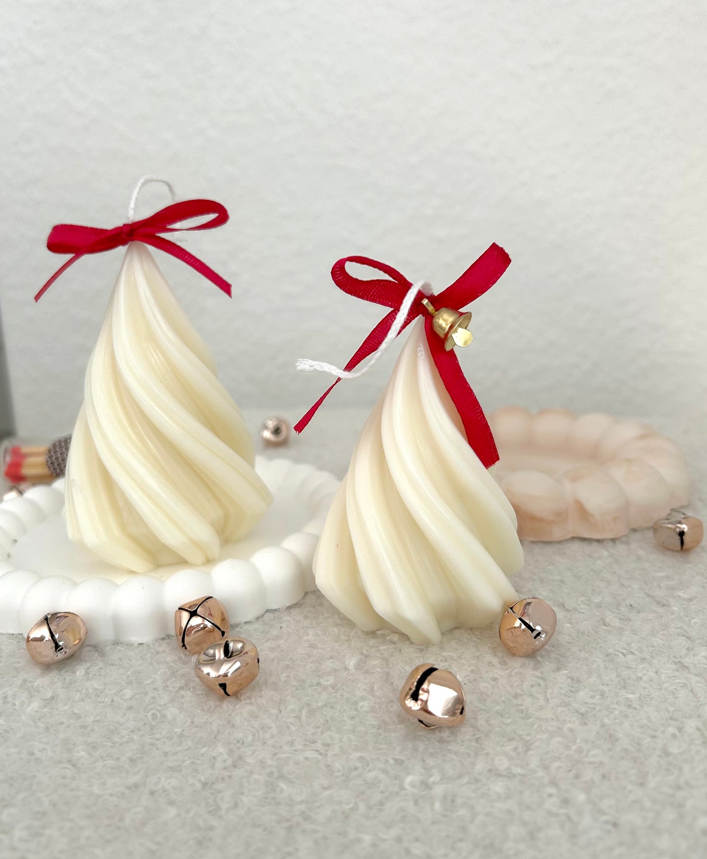 TANNENBAUM Kerze | Weihnachtsdeko | Weihnachtsbaum Kerze | Wellen Kerze | Geschenkidee Weihnachten