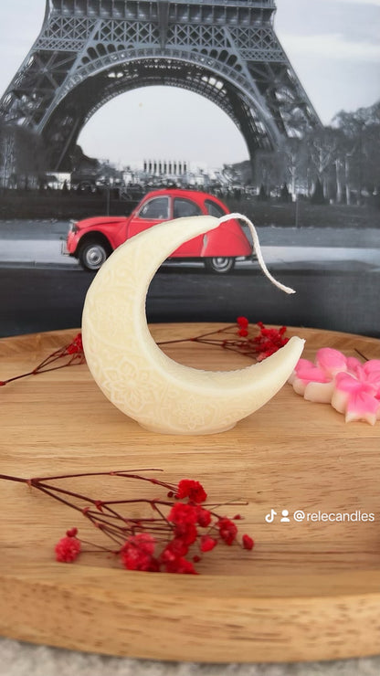 Mond Kerze I Ramadan Kerze I Islamic Candle I Moon Candle I Bayram I Eid I Deko I Geschenk I Ramadan Deko I Halbmond I