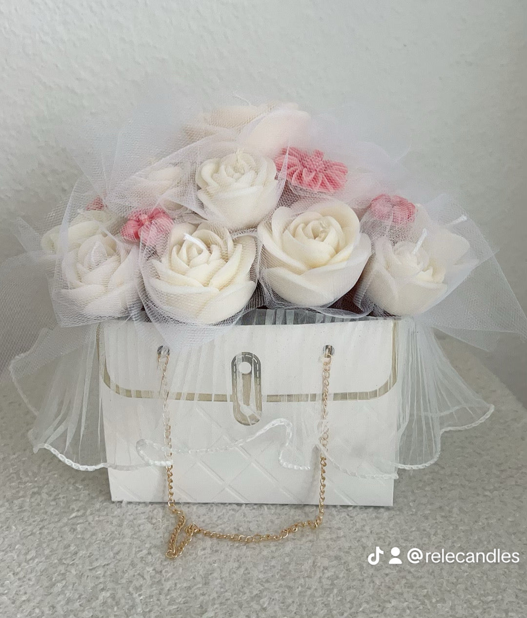 Hochzeit Kerzenstrauß