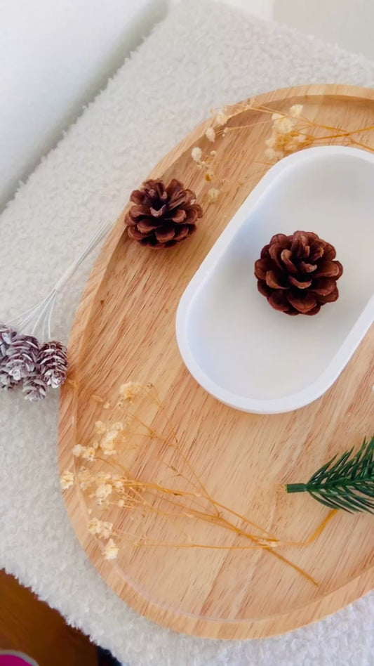 Ovale Schale - Handgefertigt in Deutschland